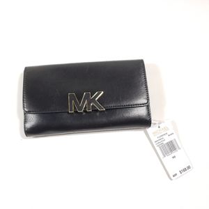 Michael Kors Florence black leather wallet NWT